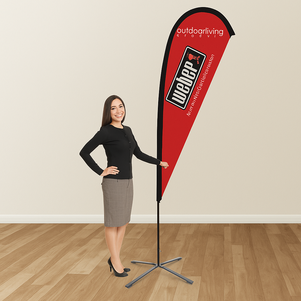 Custom Printed Teardrop Flags